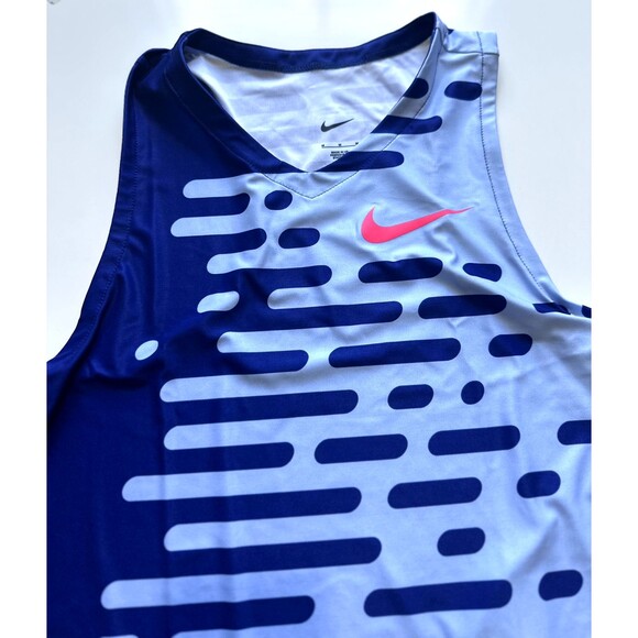 Nike 2023 Pro Elite Team Distance Singlet running Men's Medium DR4546-455 RARE - Picture 2 of 8